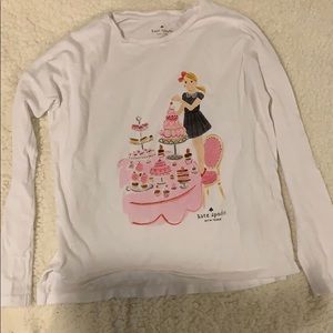 Kate Spade Child Pajama Top